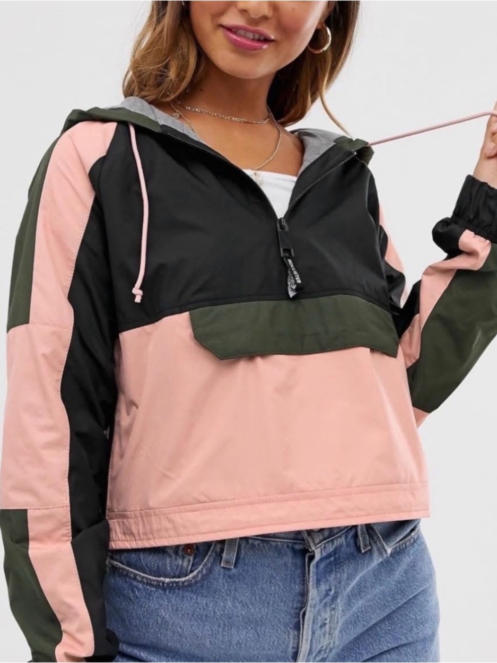 Hollister Color-block Windbreaker